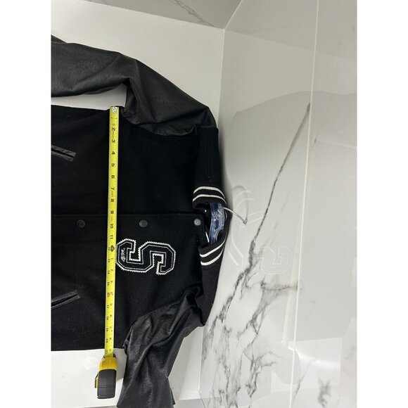 VTG Varsity Jacket Mens Letterman Wool Blend Football Bomber College Warm EUC - Picture 10 of 10